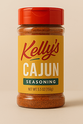Kelly's Cajun Seasoning, 8.4 oz.