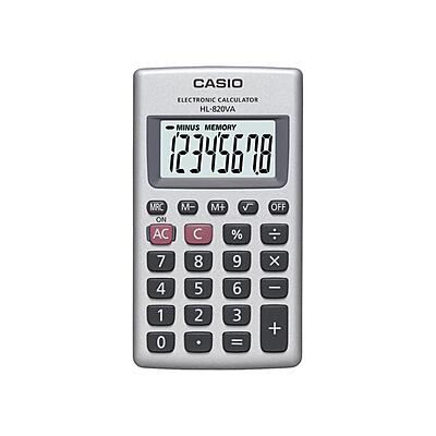 Calculadora de Bolsillo CASIO básica de 8 dígitos (Con estuche)