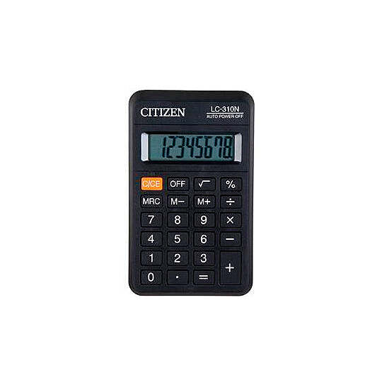Calculadora de Bolsillo CITIZEN básica de 8 dígitos