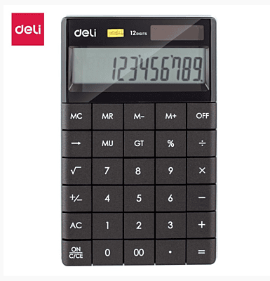 DELI Calculator - BLACK