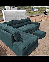 White L Seat 6 Seater