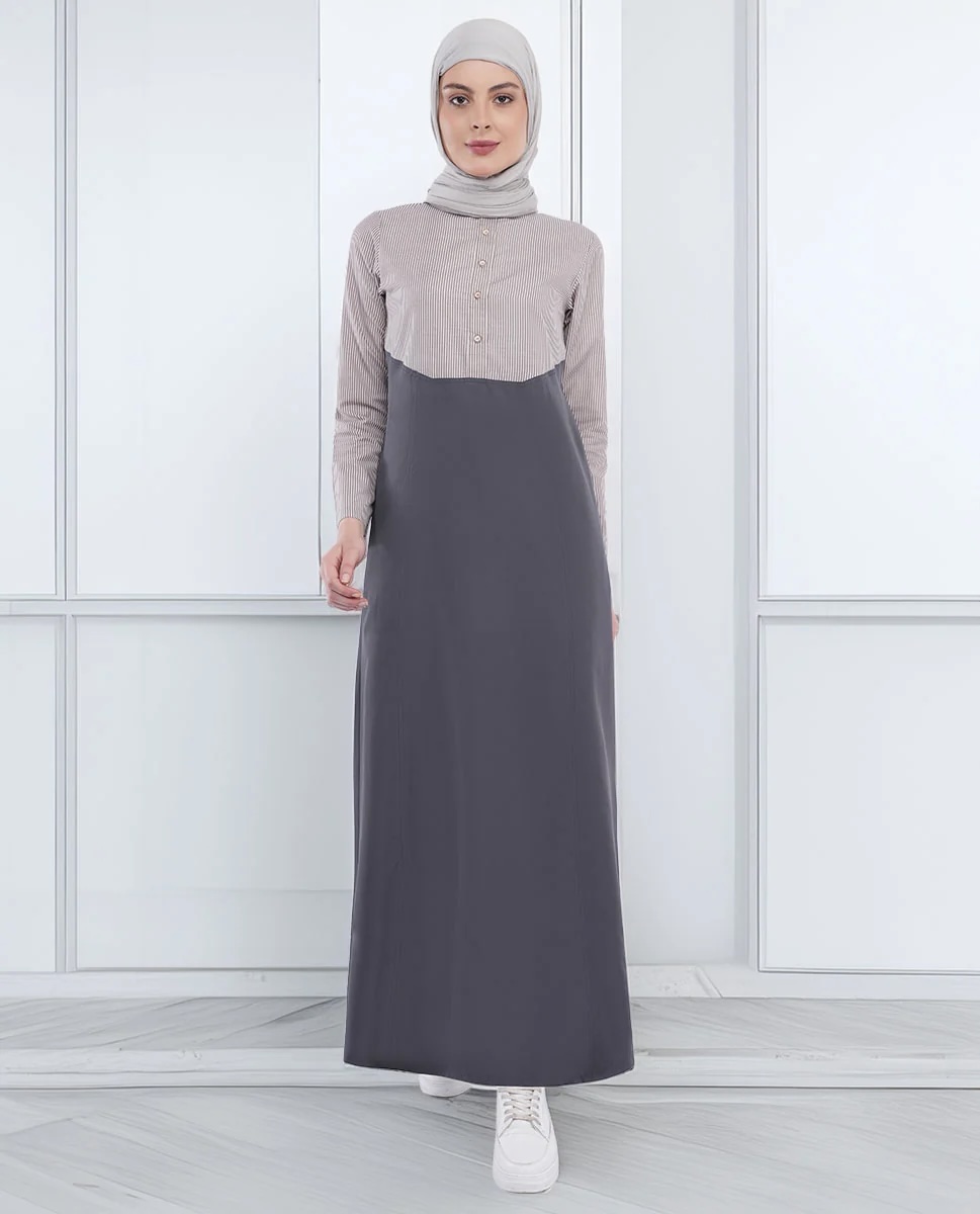 CALM CONTRAST JILBAB