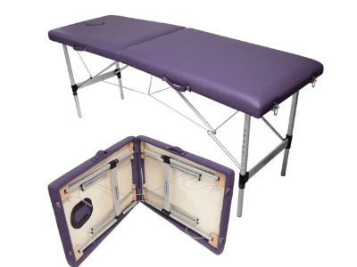 Cama de masaje Portatil plegable Acero