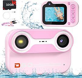 Camera Pour Enfant Waterproof Rose