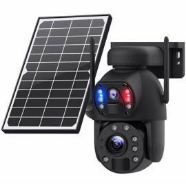 Camera Solaire de Securite Exterieure 4G 6 MP Optical Zoom 20X PTZ