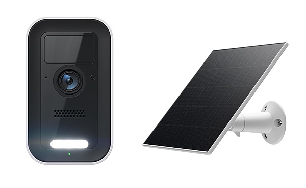 4 MP Battery Powered Outdoor Camera with Solar Panel - ADC-V731B / ADC-VACC-SP4W