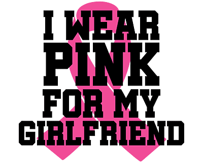 I Wear Pink For My Girlfriend SoftStyle T-Shirt