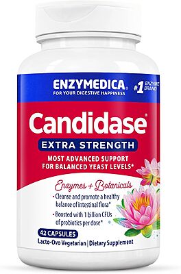 CANDIDASE EXTRA STRENGTH 42 cap. ENZYMEDICA