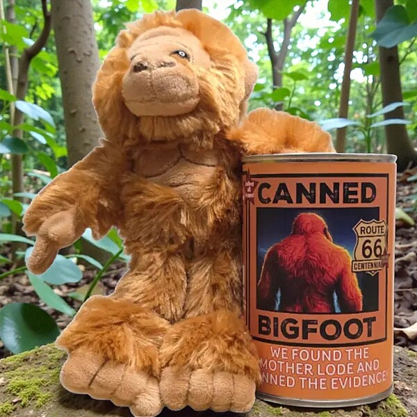 Canned Bigfoot Route 66 Plush Centennial Limited Edition