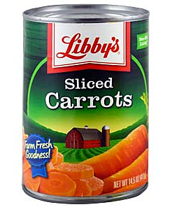 Canned Sliced Carrots