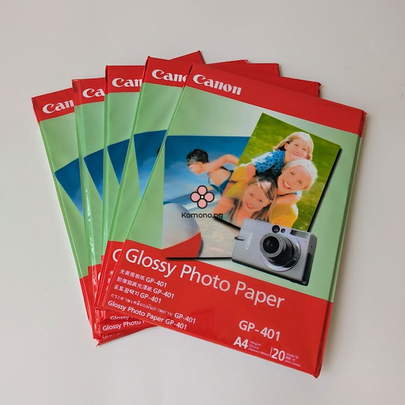 Canon Glossy Photo Papers A4