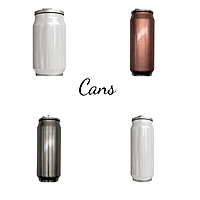Can Tumbler Stainless Steel 