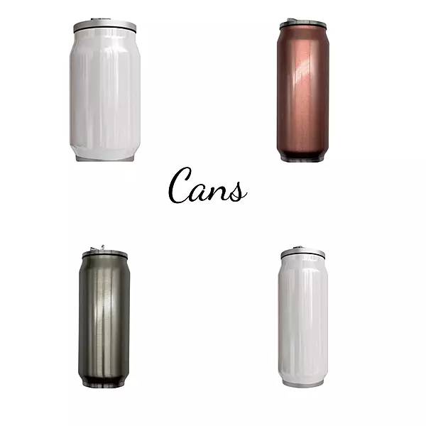 Can Tumbler Stainless Steel 