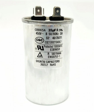 Capacitor Para Minisplit, 30Mf, ±5%, 450Vac, 60Hz - 33000018