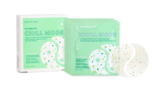 Mascarilla de cannabis para contorno de ojos Chill Mode de Moodpatch