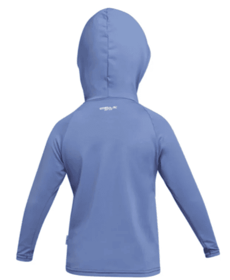 5327GOA-BIC | GIRLS TODDLER SPF HOODED LS RASH TEE | 2 | Bic Blue Ice | | Niño | ONEILL