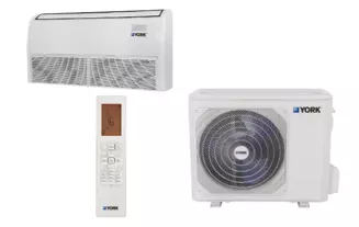 Set-PISO TECHO York Inverter 3 TON 36MBH 220/1/60 17 SEER FRÍO - CALOR - YFKE36BZTMCMORX