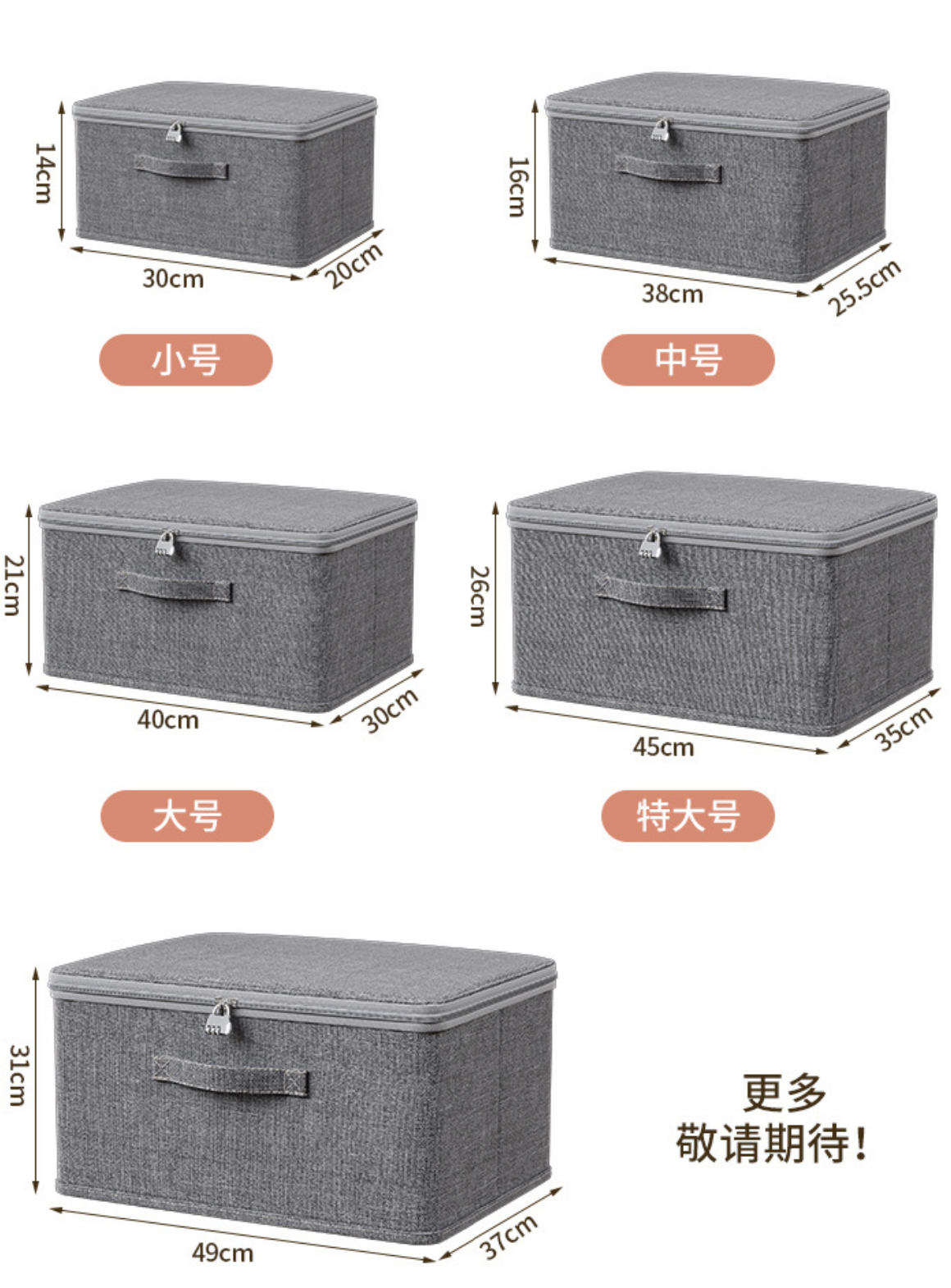 BOITE DE RANGEMENT AVEC VERROUILLAGE