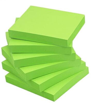 Studmark 3x3 Neon Green Post it