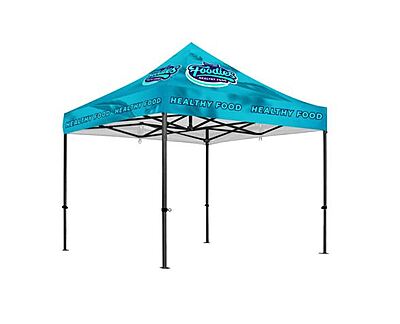 Gazebo 3 x 3m, Dye Sub, Deluxe Steel, Complete