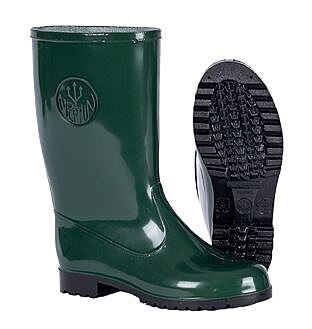 Marina Green Black Gumboot