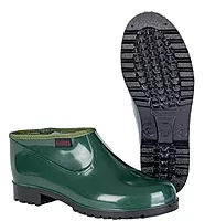 Marina Green Black Slip-on Shoe