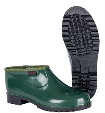 Marina Green Black Slip-on Shoe