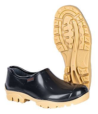 Shova Black Ivory Slip-on Shoe