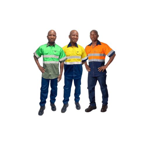 Hi-Viz Vented S/S Workshirt