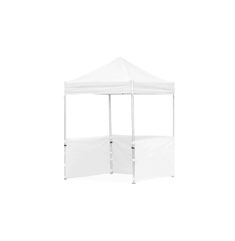 2m X 2m Gazebo Steel Frame - 3 Half-Wall Skins