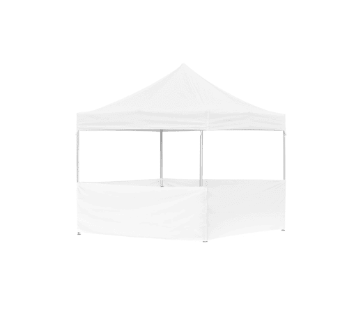 3m x 3m Gazebo Steel Frame - 4 Half-Wall