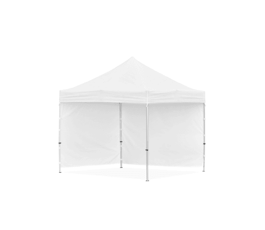 3m x 3m Gazebo Steel Frame - 2 Full-Wall