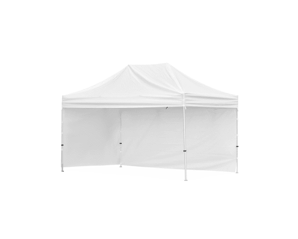 4.5m x 3m Gazebo Steel Frame - 1 L/Full-Wall - 1 S/Full-Wall