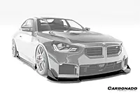 OD Style Dry Carbon Fiber Front Lip – BMW M2 G87 (2021–2024)