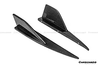 OD-R Style Dry Carbon Fiber Rear Bumper Splitter Winglets – BMW M2 G87 (2021–2024)