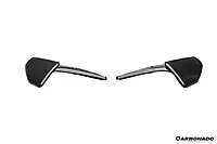 BMW X5 F15 MP Style Carbon Fiber Rear Cap Splitters (2014–2018, MT ONLY)