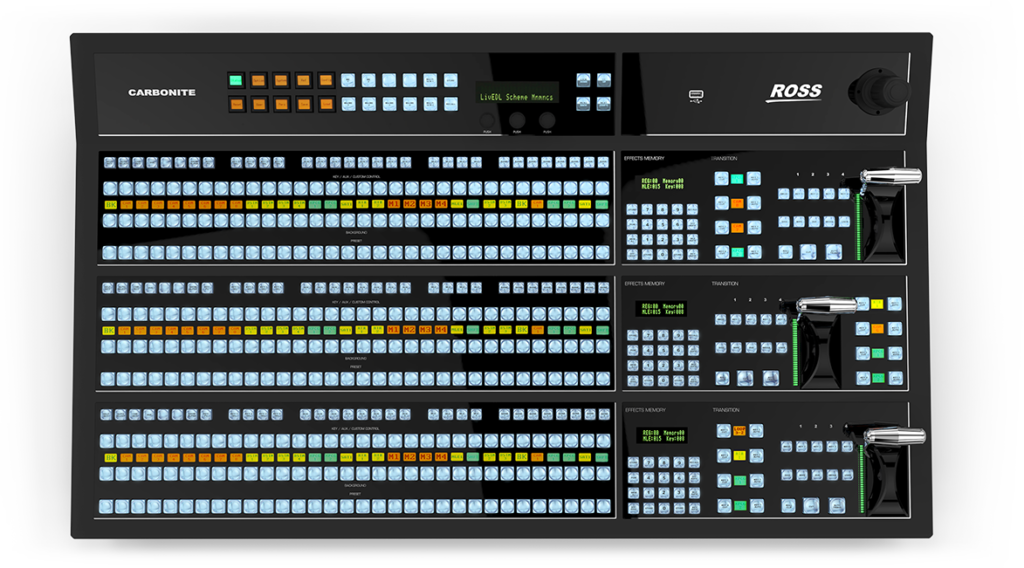 Ross Video CB3X-PANEL Carbonite Black 3X Control Panel