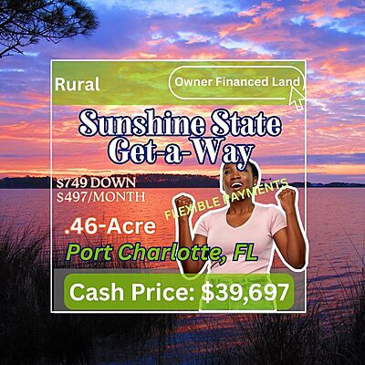 14212 and 14220 Carney Ave - Affordable .46 Acre Vacant 2 Lots in Port Charlotte