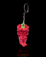 Carolina Grim Reaper Keychain