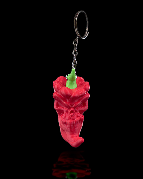 Carolina Grim Reaper Keychain