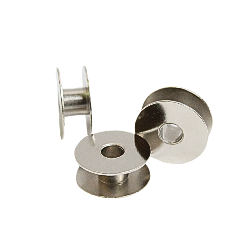 Carretel Metálico Sin Huecos (Plana) Caja X 100 Unidades