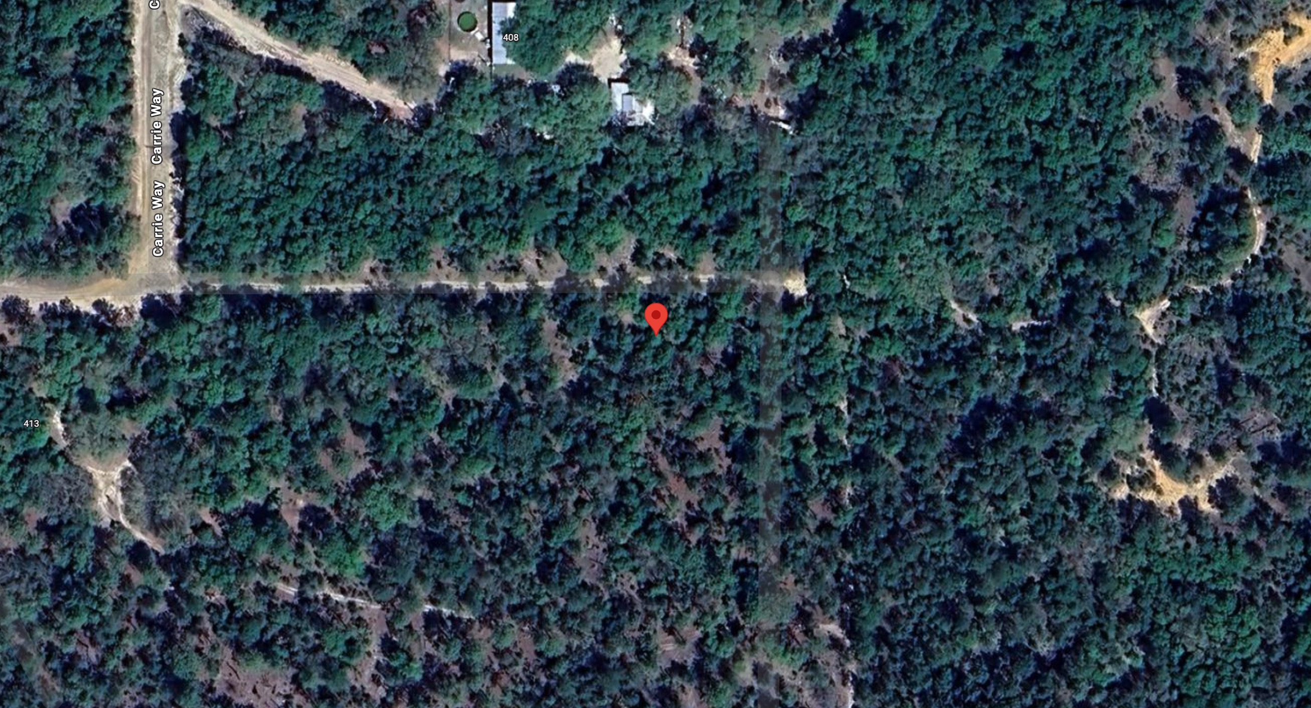 Carrie Way Lot on a Dirt Road - 1.01 Acres of Land in Interlachen