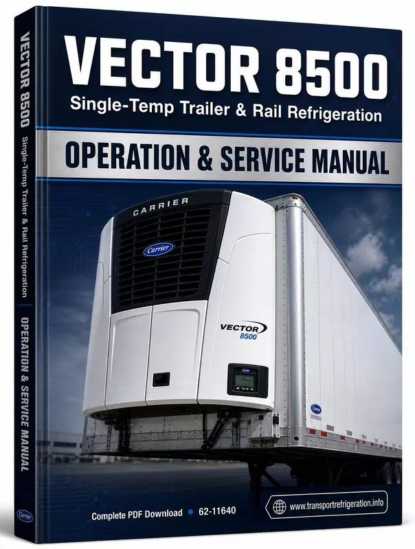 Carrier Vector 8500 Complete Operation & Service Manual (PDF)