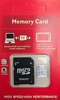 Carte Micro SD 256 Go S-OTE Avec Adaptateur
