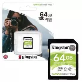 Carte SD 64 Go Classe 10 SDHC Kingston