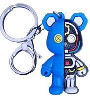 Cartoon Mechanical Bear Keychains