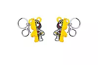 Cartoon Mechanical Bear Keychains
