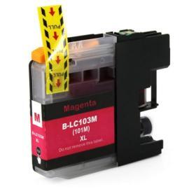 Cartouche Jet d'Encre Brother LC101/LC103 XL Compatible Magenta