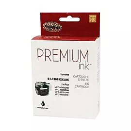 Cartouche Jet d'Encre Brother LC3019BK XXL Compatible Black