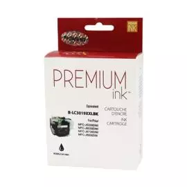 Cartouche Jet d'Encre Brother LC3019BK XXL Compatible Black